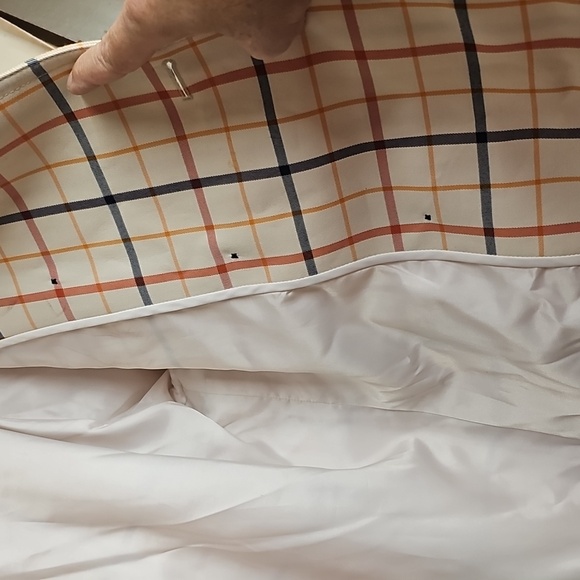 COACH TATTERSAL BELTED SHORT CLASSIC LINED TRENCH COAT BFPM-12-147 - Picture 5 of 6